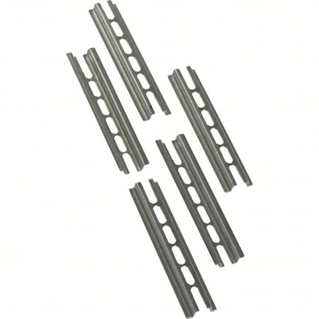 Square D Terminal Block Mounting Track, Galvanized 9080GH104