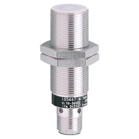 Ifm Inductive Proximity Sensor, 5M IG5667