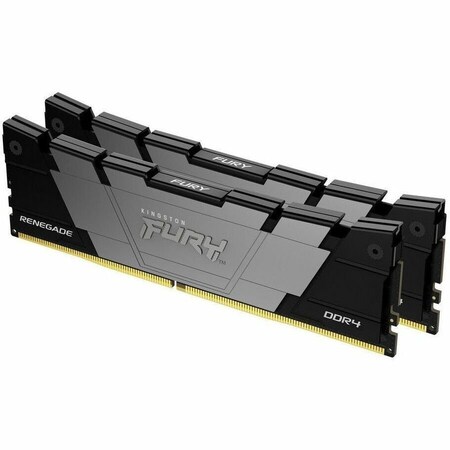 Kingston 32GB 4600MT/S DDR4 CL19 DIMM (KIT OF 2) 1GX8 FURY RENEGADE BLACK KF446C19RB12K2/32