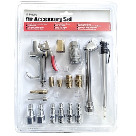 Buffalo 17 Piece Air Accessory Kit 27077059540