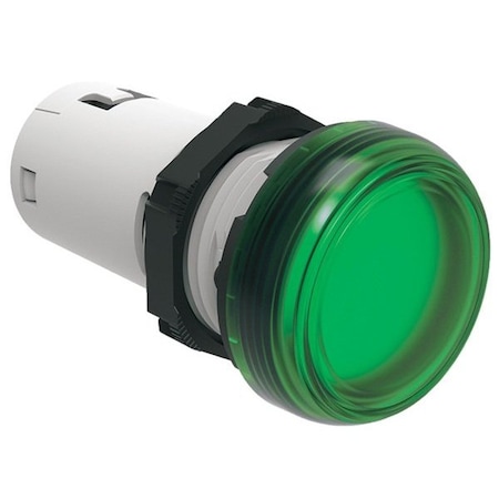 Lovato Monoblock Green Led Pilot Ligh, 10PK LPMLM3