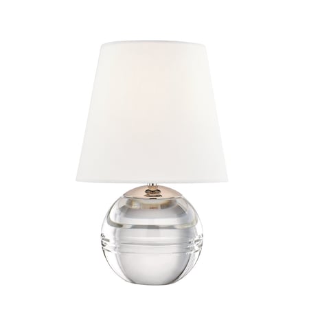 Mitzi Nicole 1 Light Table Lamp 4.25 In. Polished Nickel HL310201-PN