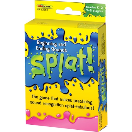 Teacher Created Resources Beginning and Ending Sounds Splat Game 62061