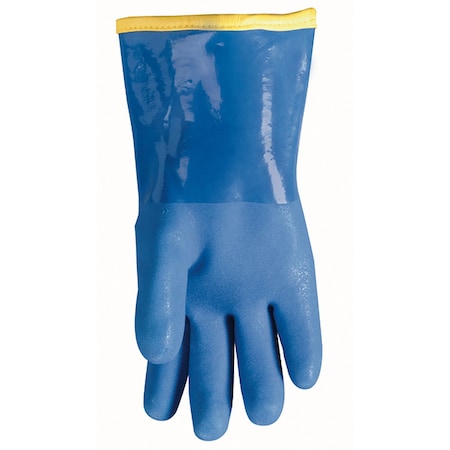 Wells Lamont Unisex Winter Lined Chemical Gloves Blue One Size Fits All 1 pk 194