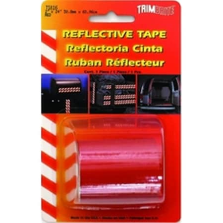 Sharpline Converting Reflective Tape 2 in Red TPT1816