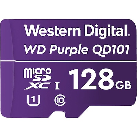 Sandisk Technologies WD PURPLE 128GB MICROSD CARD WDD128G1P0C-85AEL0