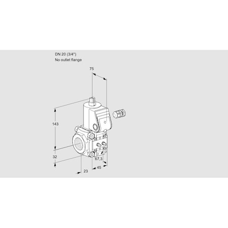 Honeywell Kromschroder VAS120/-R/NP KS88021187