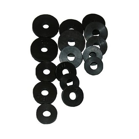 Larsen Supply Co Beveled Washer, Fits Bolt Size 3/8 in 6 PK 02-1123