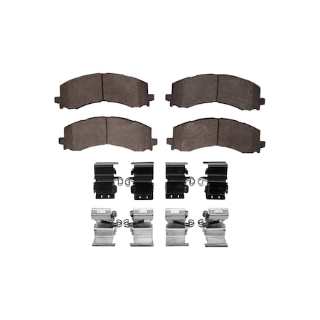 Dfc Police Pads, Disc Brake Pad Set,  1911-2428-01