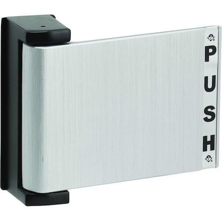 Adams Rite Deadlatch Paddle, LH, Satin Aluminum 4590-04-00-628