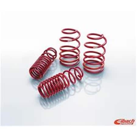 Eibach Sportline Lowering Springs Kit Set of 4, Red EIB4.9528
