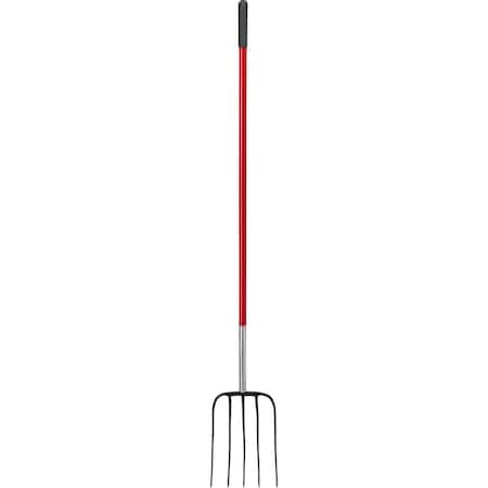 Corona Tools Manure Fork, 5 Tine, 54" Alum. Handle FK 72065
