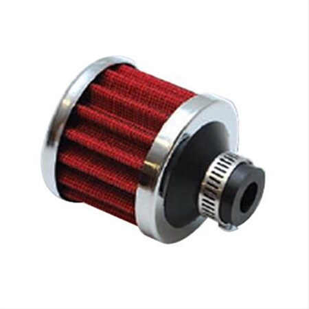 Superjock 2166 15 mm. Crankcase Breather Filter - Red SU739537