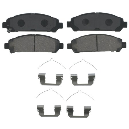 Wagner Brake QuickStop Front Disc Brake Pad Set Ceramic,  ZD1401