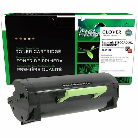 Clover Imaging Group Remanufactured MICR Toner Cartridge, Lexmark MS317/MS417/MX317/MX417 201319P