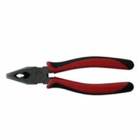 Gizmo Solid Joint Linemans Pliers, 8 in. Length, Matte Finish Cushion Grips Handle GI669604