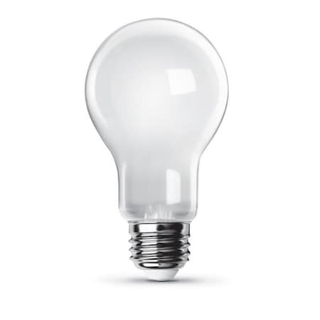 Feit Electric LED Bulb, General Purpose, A19 Lamp, 40 W Equivalent, E26 Lamp Base, Dimmable A1940/927CA/FIL/4