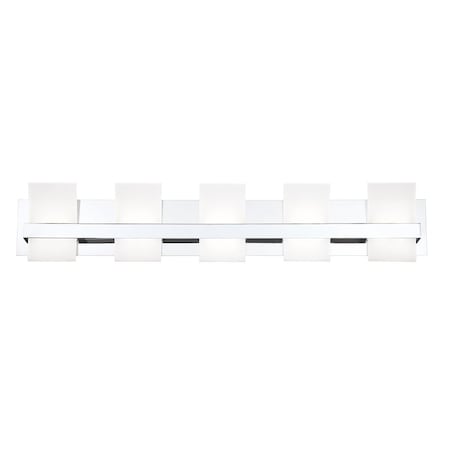 Eurofase Annette Contemporary LED Wall Sconce, 1320 Lumens, White/Gold 35657-019