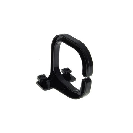 Cable Wholesale Cable Hanger, Medium Size with Mounting Hardware, Black 61CR-05110