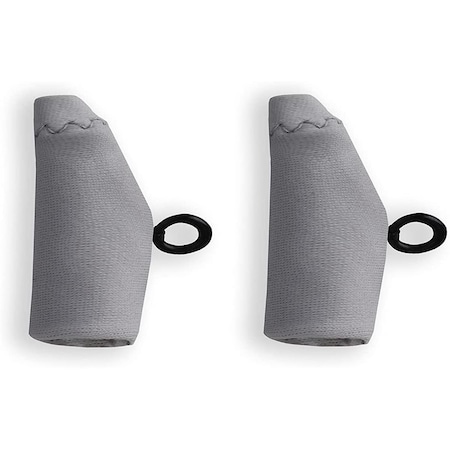 Ear Gear Micro Cordless Eyeglasses Hearing Aids Protector, Grey EG-MICRO-EYE-GY