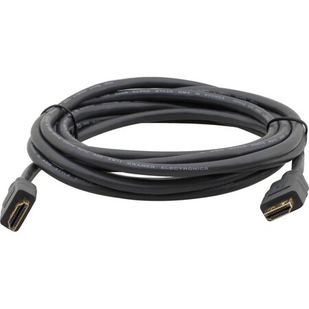 Kramer Electronics HDMI M to HDMI M Ethernet Cable with Pull Resistant Connectors 6 ft. 97-0131006