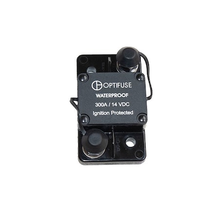 Optifuse Circuit Breaker, 351 Series, 25 to 300A, 3kA at 48V DC 351175