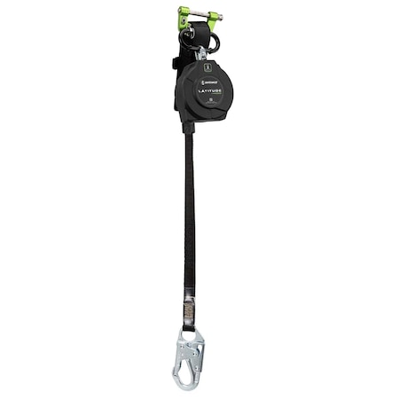 Safewaze Latitude Edge 8 ft Single Web SRL Snap Hook 023-5340