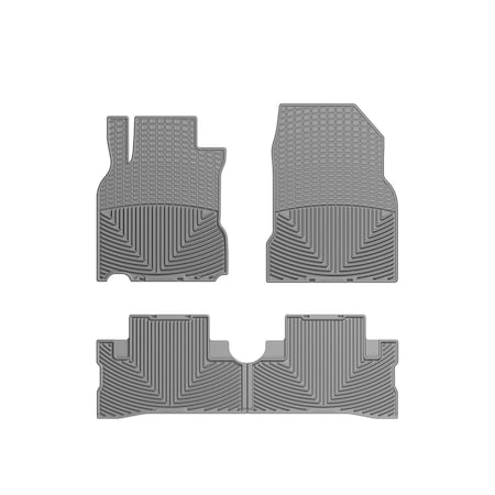 Weathertech Grey, Front and Rear All Weather Floor Mats WTNG190208