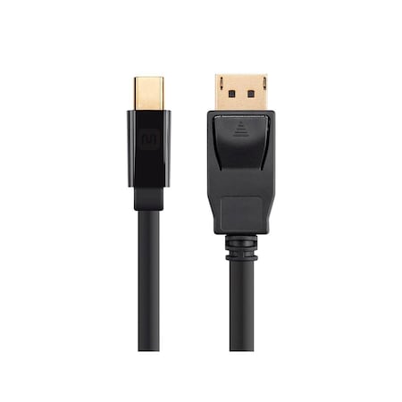 Monoprice Mini Dp 1.2 To Dp 1.2 Cable, 3 ft. 13372