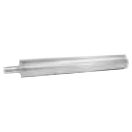 Zoro Select TimingPulleyBarStock, Aluminum, L83/4in 72MP-PS8A