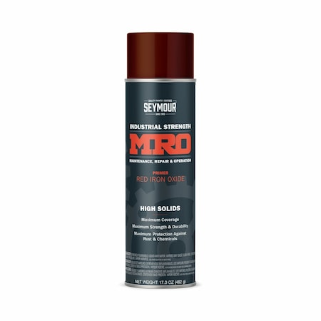 Seymour Midwest MRO Industrial Primer, Red Oxide, 17 oz. 6201407-1
