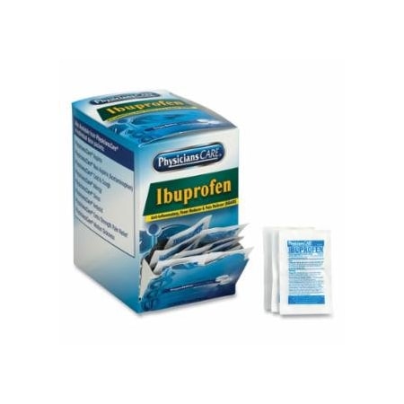 First Aid Only PhysiciansCare Ibuprofen Tablet, 200 mg, 2 pk/125 pk per Box 579-90109