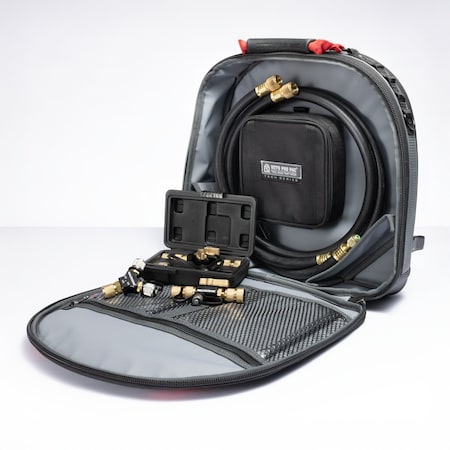 Malco MalcoEdge Turboflow Vacuum Kit, Dual in Veto Hose Hauler Bag HHK2