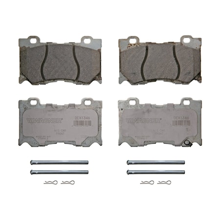 Wagner Brake OEX Front Disc Brake Pad Set Premium Ceramic,  OEX1346