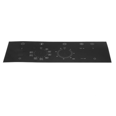Nu-Vu Overlay/Decal, Control Panel, 14in Long 07-0221-A
