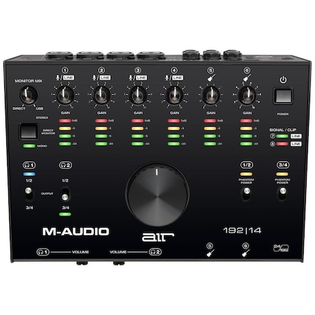 M-Audio 8-In/4-Out 24/192 USB Audio Interface AIR192X14