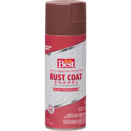 Do It Best 12 Oz. Red Oxide Rust Coat Primer 203611D
