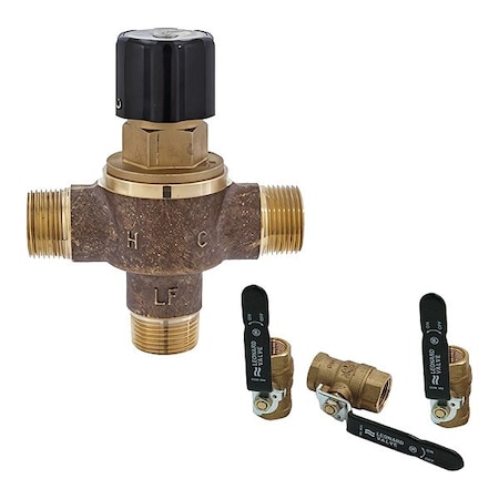 Leonard Valve Ball Valve 370-LF -BV