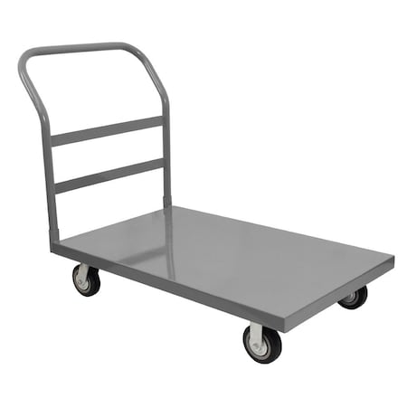 Benchpro Platform Truck, 1200 lbs Cap., 5 In Casters, 24 In D x 36 In W, Gray PC2436