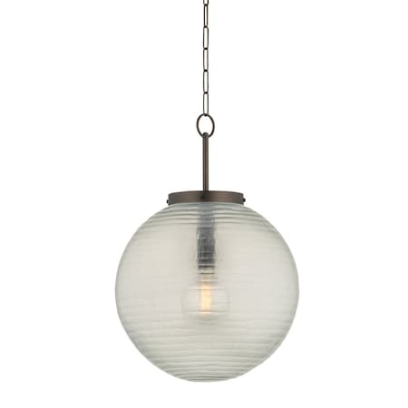 Hudson Valley Lighting Falls Mills 20 in. Pendant Distressed Bronze 9920-DB