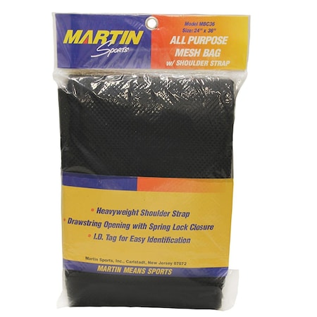 Dick Martin Sports 24 x 36 in. All Purpose Bag with Carrying Strap, Black, 2PK MASMBC36BK-2