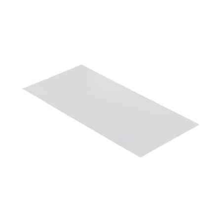 Zoro Select Sheet Metal, 430 SS, 0.018 x 6 x 12 In 7183