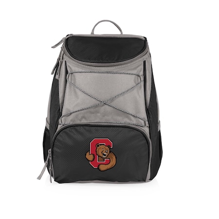 Picnic Time Family Of Brands NCAA Cornell Big Red PTX Backpack CoolerBlack with Gray Accents 633-00-175-684-0
