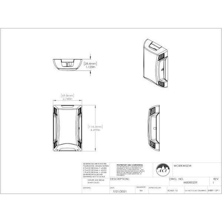 Aci ROOM RH RESISTIVE TEMP SENSORS A/RH2-10K-E1-R2