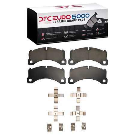 Dfc 5000 Euro Ceramic Disc Brake Pad Set,  1600-1452-01