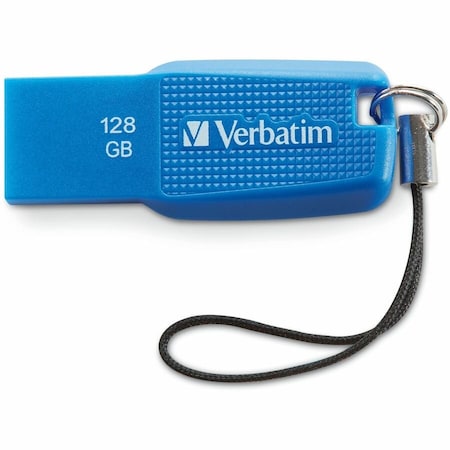 Verbatim 128GB Ergo USB 3.0 Flash Drive - Blue 70880