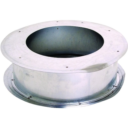 Ameri-Vent Wall Thimble, 0.018 Gauge, Galvanized Steel, For: Type B Gas Vent Pipe 6EWT