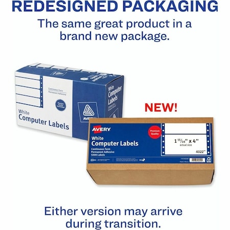 Avery reg Address Label, White AVE4022