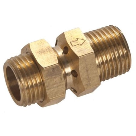 Dagan Gas Conversion Orifice for Air Flow From LP to Natural Gas, Solid Brass SB-F