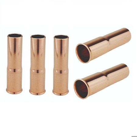 Star Tech Weld MIG Welding Nozzles 5/8in for Tweco #2 & Lincoln Magnum 200, 5PK 22-62